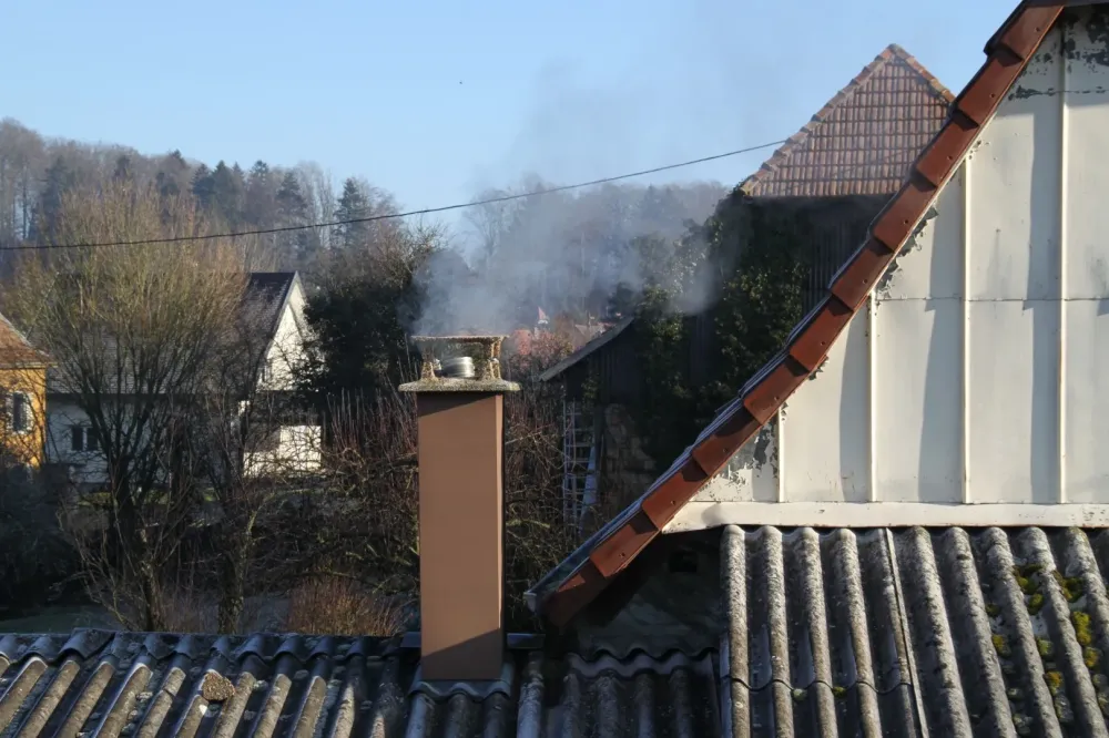 Tubage de conduit à Briouze